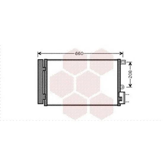 Radiator Aer Conditionat FIAT LINEA 2006-> Radiator aer conditionat 1,4 i - 8V (57x34,7x12) Perioada 2007 2008 2009 2010 2011 2012 2013 2014 2015 2016 2017 2018