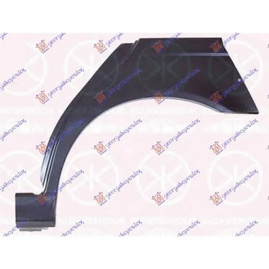 Pasaj Aripa BMW 5 E39 1995->2003 Pasaj reparatie aripa spate 4 usi stanga, Perioada 1995 1996 1997 1998 1999 2000 2001 2002 2003