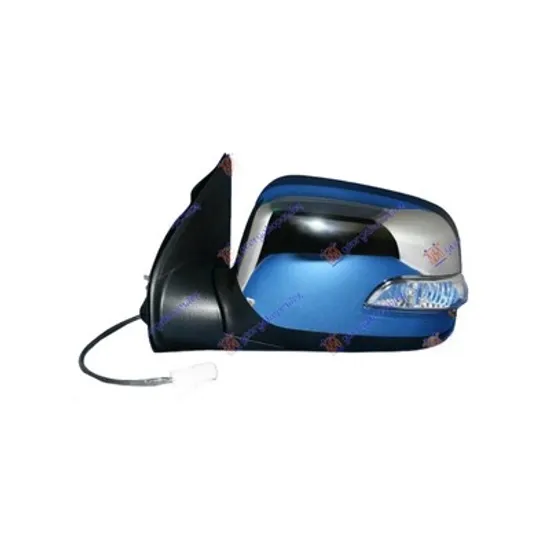 Oglinda ISUZU D-MAX 1 2002->2012 Oglinda exter stanga electrica cromata cu semnal (D-Max 02-07) Perioada 2007 2008 2009 2010 2011 2012