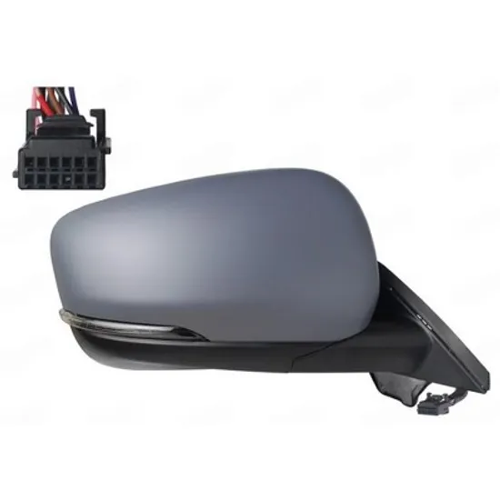 Oglinda MERCEDES CITAN Tourer W420 2021-> Oglinda exterioara electrica cu incalzire cu rabatare electrica pentru vopsit cu semnal LED si senzor banda si senzor (12PIN) DREAPTA Perioada 2021 2022 2023 2024 2025