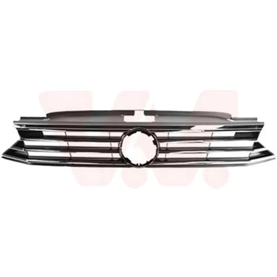 Grila radiator VW PASSAT B8 2014-> perioada 2014 2015 2016 2017 2018 2019 pana la an de fabricatie 2020, pentru vehicule cu faruri cu LED