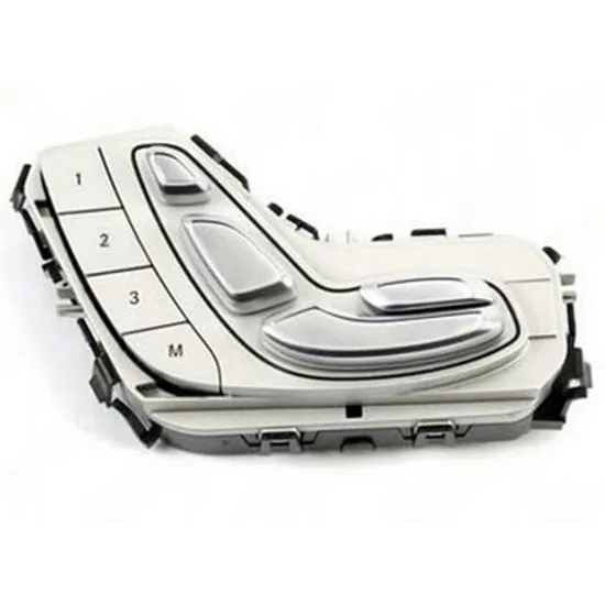 Buton scaun MERCEDES C-CLASS W205 2013-> Buton reglaj pozitie sofer (lumina rosie) (cu memorie) (3PIN) STANGA Perioada 2014 2015 2016 2017 2018