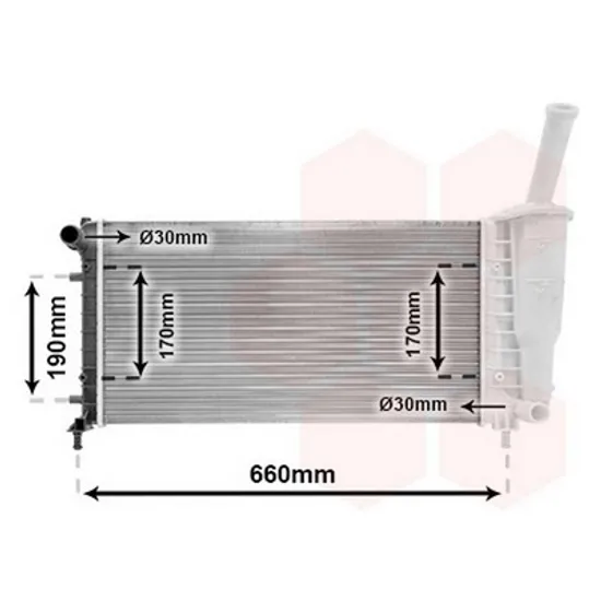Radiator Motor FIAT PUNTO 188 1999->2012 Radiator 1.2 8->2016V +/-AC 58x31,7x18 BEHR 2003->2011 Perioada 1999 2000 2001 2002 2003 2004 2005 2006 2007 2008 2009 2010 2011