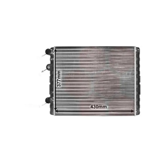 Radiator Motor VW POLO 6N2 1999->2001 Radiator apa pentru toate modelele CV manuala fara aer conditionat 43x38 Perioada 1999 2000 2001