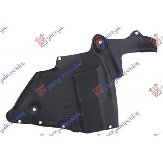 Scut Motor NISSAN ALMERA 2 2001->2006 Scut motor PLASTIC DIESEL dreapta Perioada 2000 2001 2002 2003 2004 2005 2006