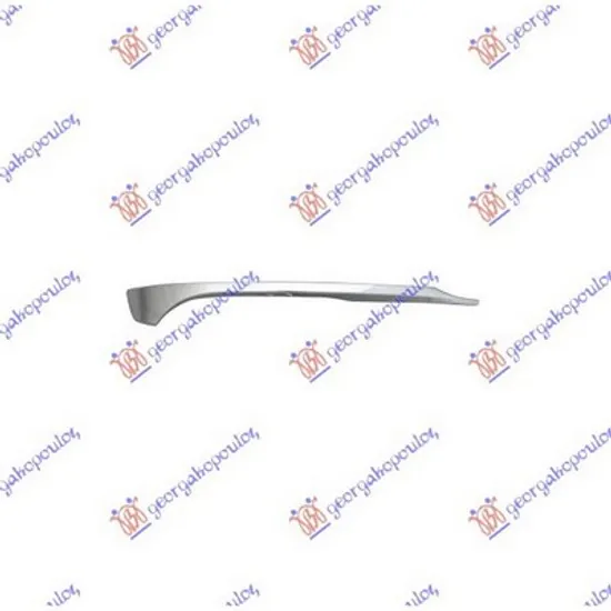 Ornament Grila BMW 7 G11 2015-> Bandou grila bara fata superioara cromat PURE stanga Perioada 2015 2016 2017 2018 2019