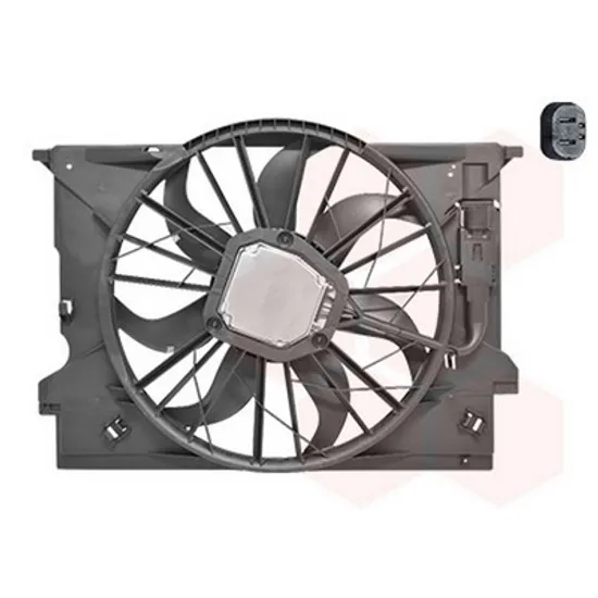 Ventilator Motor MERCEDES CLS C219 2004->2010 Electroventilator radiator complet benzina/diesel, Perioada 2004 2005 2006 2007 2008 2009 2010 2011 2012
