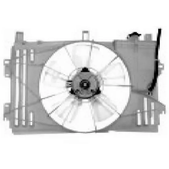 Ventilator Motor TOYOTA AVENSIS T25 2003->2008 Electroventilator complet benzina cu CLIP , Perioada 2003 2004 2005 2006 2007 2008 2009