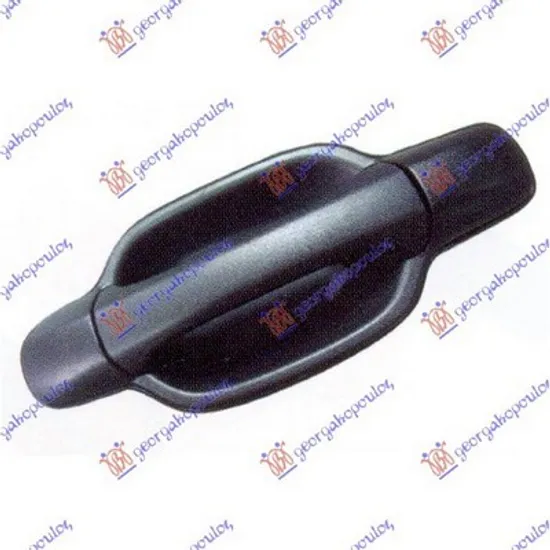 Maner Usa ISUZU D-MAX 1 2002->2012 Maner exterior usa spate stanga Perioada 2002 2003 2004 2005 2006 2007 2008 2009 2010 2011 2012