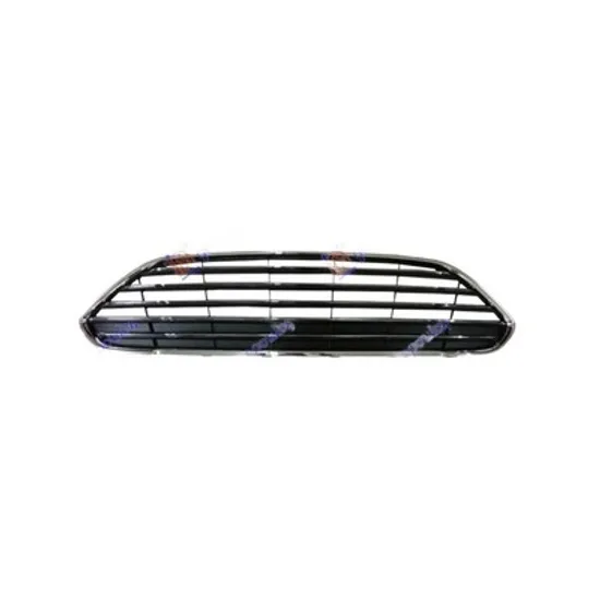 Grila Radiator FORD FIESTA 5 JH 2008->2017 Grila radiator cu rama cromata si ornamente cromate 2013-> Perioada 2013 2014 2015 2016 2017