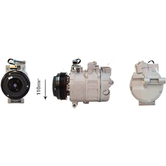 Compresor aer conditionat OPEL ZAFIRA B 2005->2015, ZAFIRA A 1999->2005 pentru 1.6 CNG , perioada 2001 2002 2003 2004 2005 2006 2007 2008 2009 2010 2011 2012 2013 2014 2015