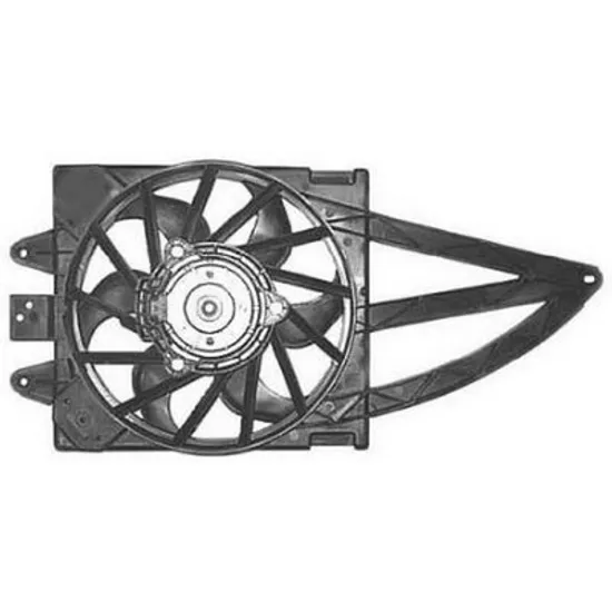 Ventilator Motor FIAT PANDA 169 2003->2013 Electroventilator complet 1,3JTDM cu aer conditionat, 2003->2014 Perioada 2003 2004 2005 2006 2007 2008 2009 2010 2011