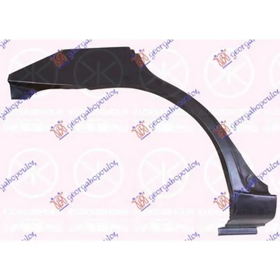 Pasaj Aripa HYUNDAI ACCENT 2 LC 1999->2005 Pasaj reparatie aripa spate 5 usi dreapta, Perioada 2000 2001 2002 2003 2004 2005