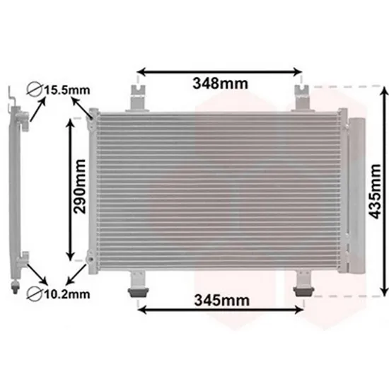 Radiator Aer Conditionat SUZUKI SWIFT 3 2005->2010 Radiator aer conditionat 48x32 Perioada 2005 2006 2007 2008 2009 2010 2011