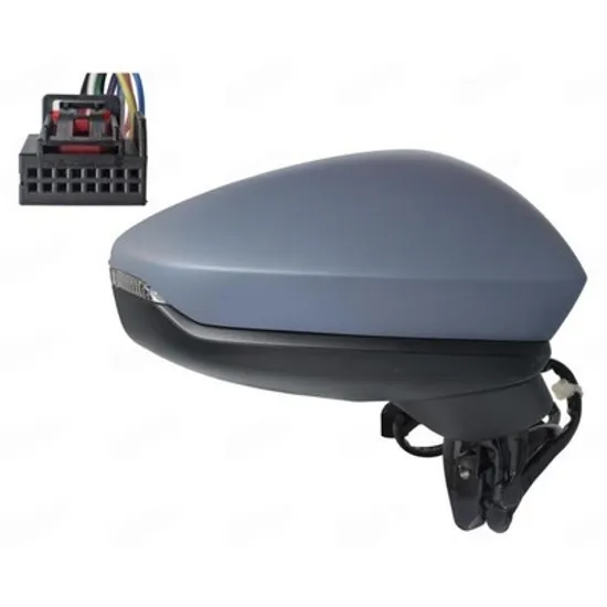 Oglinda AUDI A3 2020-> Oglinda exterioara electrica cu incalzire cu rabatare electrica pentru vopsit (cu memorie) si semnal LED (14 PIN) DREAPTA Perioada 2020 2021 2022 2023 2024