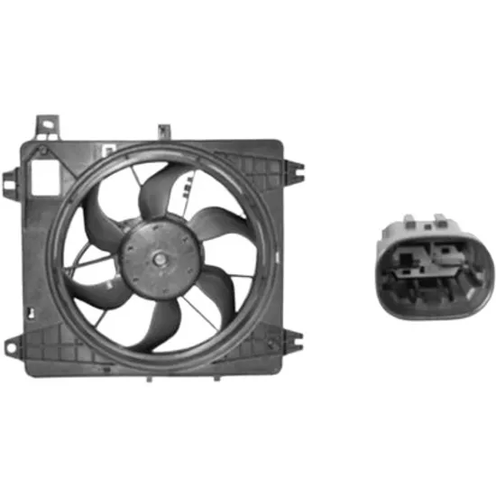 Ventilator motor CITROEN C1 2005->2014 pentru 1.4 HDi, perioada 2005 2006 2007 2008 2009 2010 2011 2012 2013 2014