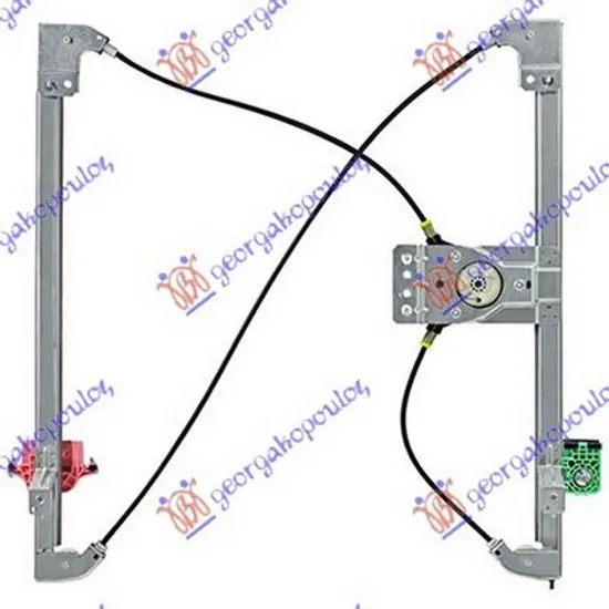 Macara Usa CITROEN JUMPY 2007->2016 Macara geam usa fata electrica fara motor EUROPE stanga Perioada 2007 2008 2009 2010 2011 2012 2013 2014 2015