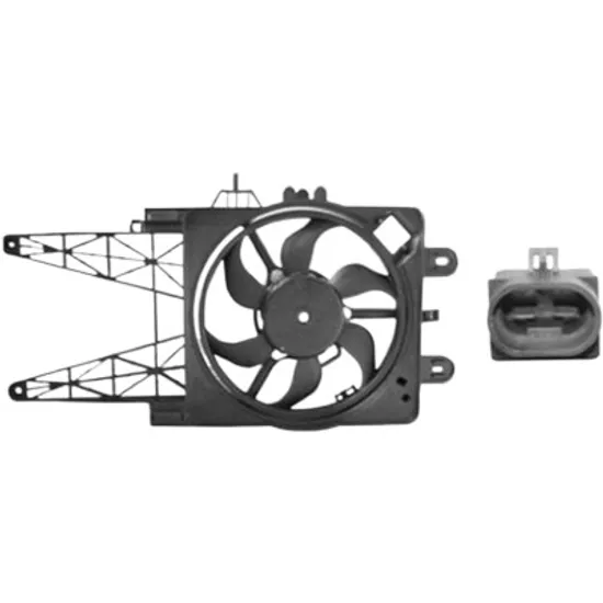 Ventilator motor FIAT PUNTO 188 1999->2012 pentru 1.2 Bifuel, perioada 2007 2008 2009 2010 2011 2012
