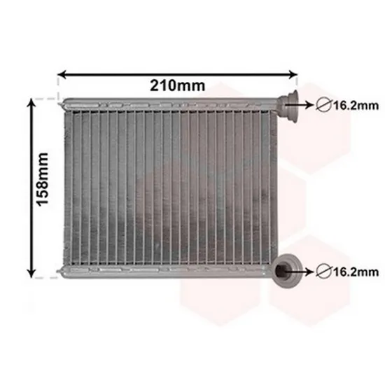 Radiator Incalzire RENAULT CLIO 4 2012-> Calorifer B 132x185 2013->2016 Perioada 2013 2014 2015 2016 2017 2018 2019