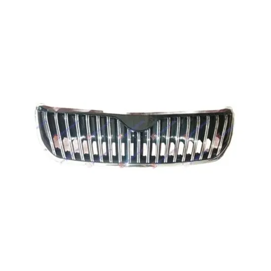 Bandou grila SKODA SUPERB 2 2008->2015 Ornament crom grila fata inferioara cromat Perioada 2008 2009 2010 2011 2012 2013 2014 2015
