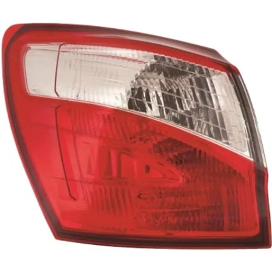 Lampa stop spate stanga NISSAN QASHQAI 1 2007->2014 perioada 2010 2011 2012 2013 , cu LED, semnal transparent, cu lumini de mers inapoi, exterior