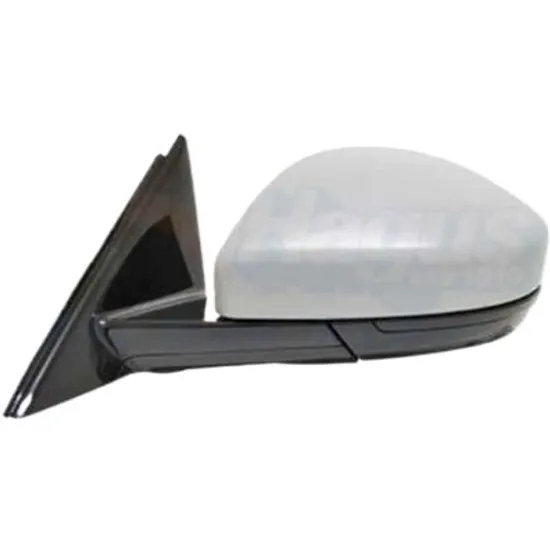 Oglinda exterioara stanga LAND ROVER DISCOVERY 4 2009->2018 perioada 2009 2010 2011 2012 2013 2014 2015 2016 2017 2018 de la an de fabricatie 2014, cu lampa podea, cu senzor banda, pentru vehicule cu sistem de asistenta rulare, cu lumini de pozitie, cu semnal, numar pini 14, cu incalzire, cu memorie rabatare electrica, prevopsit grund,