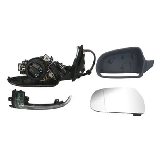 Oglinda AUDI A5 8T3 2007->2017 Oglinda exterioara electrica cu incalzire cu rabatare electrica pentru vopsit (cu memorie) 2010- SPORTBACK STANGA Perioada 2011 2012 2013 2014 2015 2016