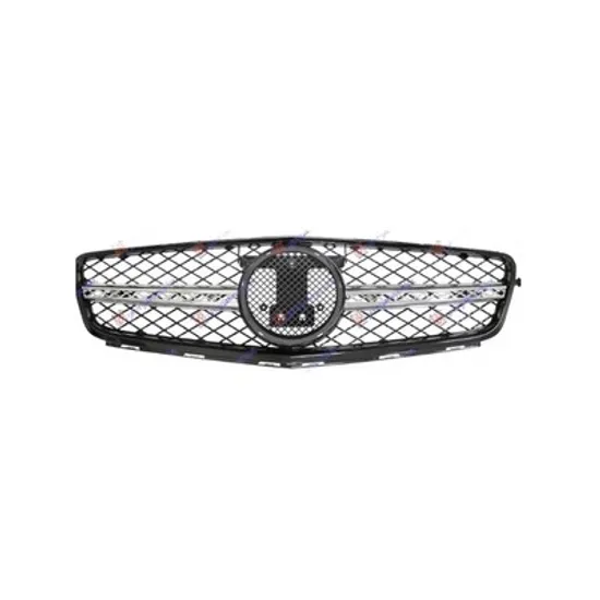 Grila Radiator MERCEDES C-CLASS W204 2007->2014 Grila radiator (AMG) cromata / neagra complet, 2007->2011 Perioada 2007 2008 2009 2010 2011