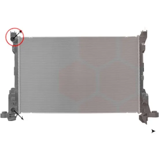 Radiator apa OPEL VIVARO B 2014->2019 1.6 CDTI 92KW 125CP , pentru motor R9M 452 perioada 2016 2017,2018 2019
