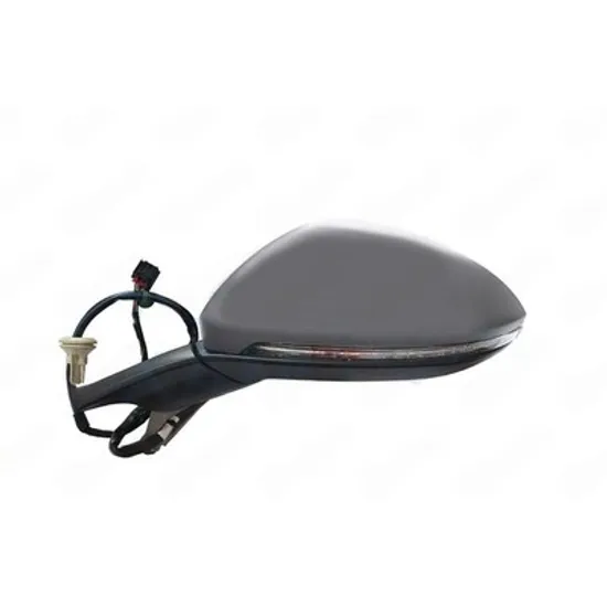 Oglinda VW GOLF 7 2012->2020 Oglinda exterioara electrica cu incalzire cu rabatare electrica pentru vopsit (cu semnal si senzor banda) (8+2 PIN) STANGA Perioada 2016 2017 2018 2019