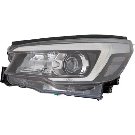 Far dreapta SUBARU FORESTER SK 2018-> perioada 2018 2019 2020 2021 2022 2023 cu motor reglaj, cu LED, semnal transparent, reglaj electric,, cu bec LED, cu bec W5W cu bec WY21W,