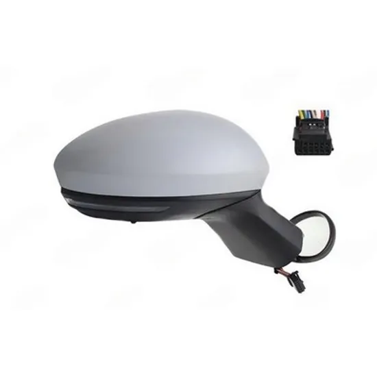 Oglinda MITSUBISHI COLT 7 2023-> Oglinda exterioara electrica cu incalzire cu rabatare electrica pentru vopsit (cu semnal si senzor) (12 PIN) DREAPTA Perioada 2023 2024 2025