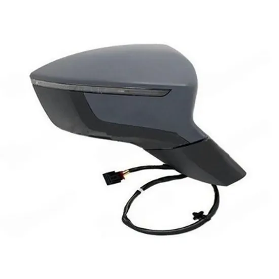 Oglinda SEAT ATECA 2016-> Oglinda exterioara electrica cu incalzire cu rabatare electrica pentru vopsit (cu semnal) (8PIN) DREAPTA Perioada 2016 2017 2018 2019 2020 2021