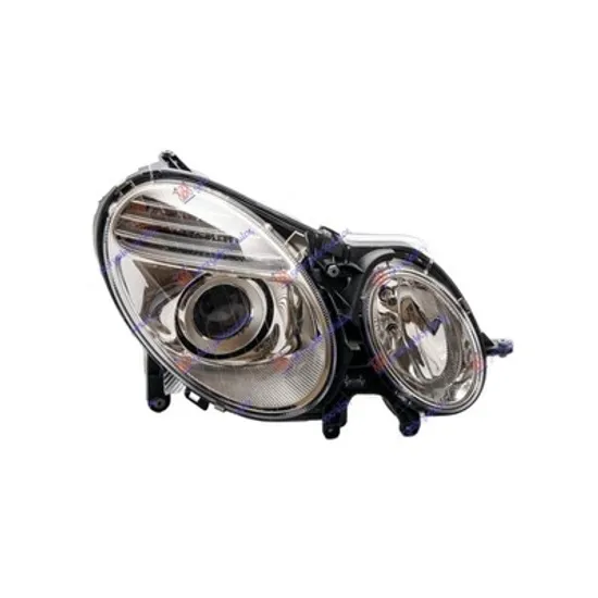 Faruri MERCEDES E-CLASS W211 2002->2009 Far dreapta cu regl electrica Bi-Xenon 06-> Perioada 2006 2007 2008