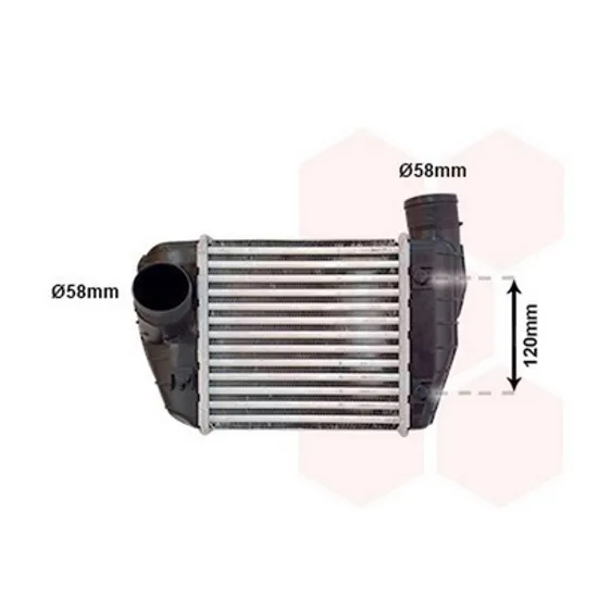 Intercooler AUDI A6 C6 2004->2011 Radiator intercooler 2,0TFSi-2,0TDi(200x204x62) Perioada 2004 2005 2006 2007 2008 2009 2010 2011