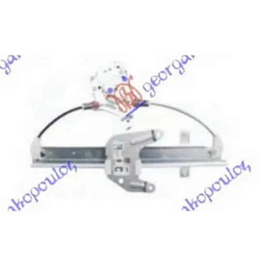 Macara Usa NISSAN X-TRAIL T30 2001->2013 Macara usa spate reglaj electric->2007 fara motor dreapta Perioada 2001 2002 2003 2004 2005 2006 2007