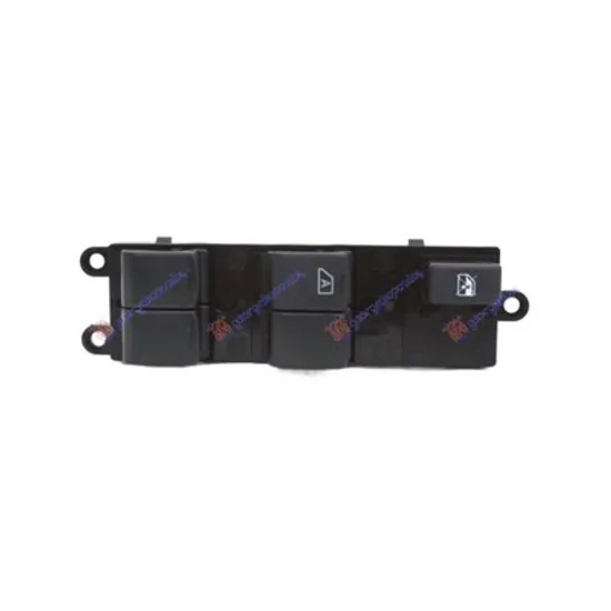 Buton Geamuri NISSAN NOTE 2006->2012 Panou buton comanda geamuri fata 4 contacte 13+3pin stanga Perioada 2006 2007 2008 2009 2010 2011 2012