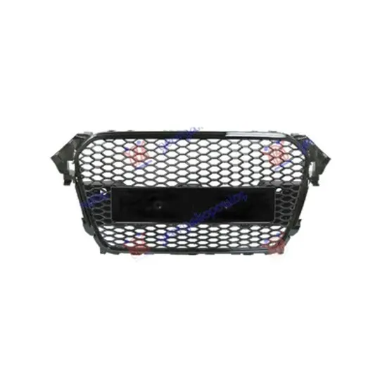 Grila Radiator AUDI A4 B8 2007->2015 Grila radiator (RS LOOK) neagra, 2012->2015 Perioada 2012 2013 2014 2015