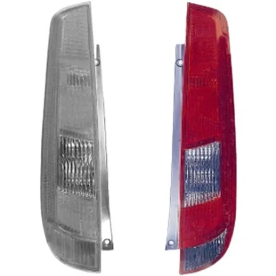 Lampa stop spate dreapta FORD FIESTA 5 JH 2001->2010 perioada 2001 2002 2003 2004 2005 2006 2007 2008 pana la an de fabricatie 10/2005, semnal alb, cu lumini de mers inapoi, pentru 3 usi,
