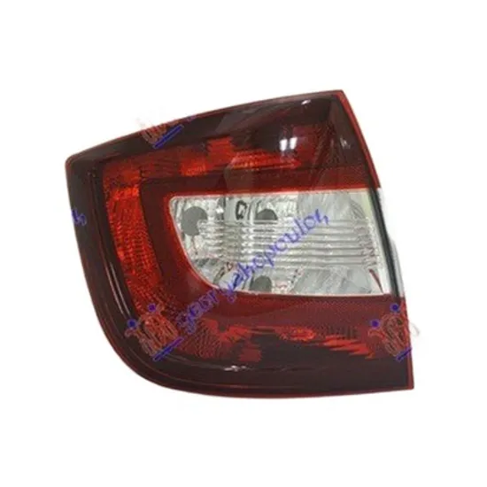 Stop Spate SKODA RAPID 2011->2019 Lampa spate rosu inchis E stanga Perioada 2012 2013 2014 2015 2016 2017 2018