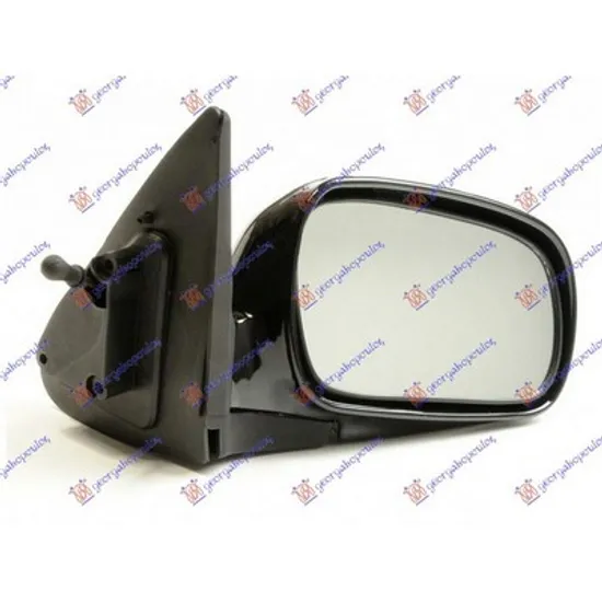 Oglinda DAEWOO CIELO 1995->2008 Oglinda exterioara dreapta, mecanica,neagra pt vopsit Perioada 1995 1996 1997 1998 1999 2000 2001 2002 2003 2004 2005 2006 2007 2008