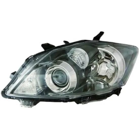 Far stanga TOYOTA AURIS / COROLLA E15 2006->2012 perioada 2006 2007 2008 2009 2010 2011 2012 pana la an de fabricatie 01/2010, fara motor reglaj, semnal transparent, cu reglaj electric, cu bec H11, cu bec HB3,