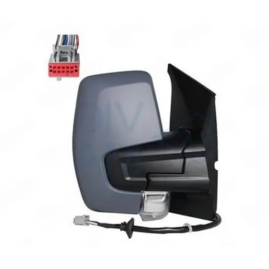 Oglinda FORD TRANSIT CUSTOM 2012-> Oglinda exterioara electrica cu incalzire pentru vopsit (cu semnal si senzor banda) DREAPTA Perioada 2018 2019 2020 2021 2022 2023
