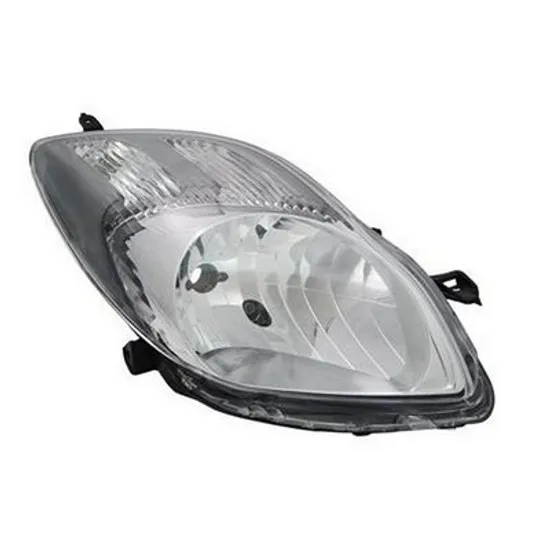 Faruri TOYOTA YARIS 2005->2011 Far cu reglaj electric fumuriu VALEO 2009-> dreapta, Perioada 2009 2010 2011 2012