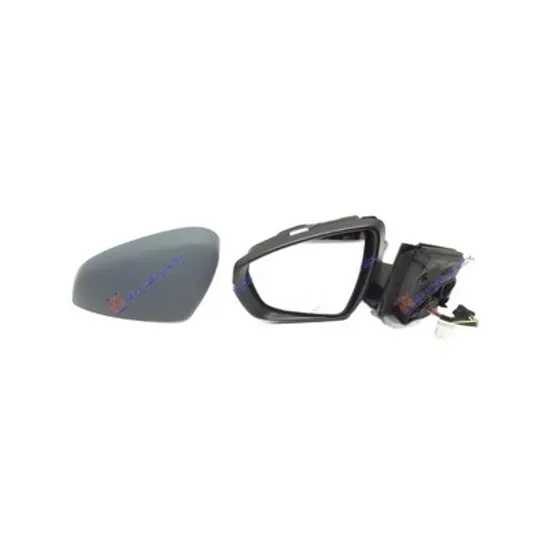 Oglinda CITROEN C5 AIRCROSS 2018->> Oglinda exterioara electrica cu incalzire cu rabatare electrica pentru vopsit (cu semnal cu lampa podea) stanga Perioada 2018 2019 2020 2021 2022