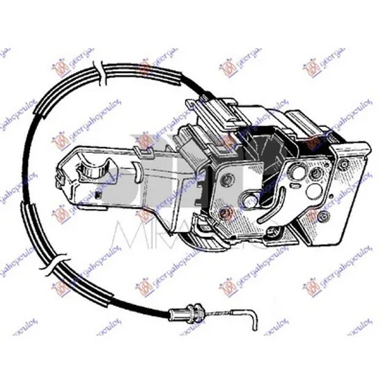 Broasca Usa ALFA ROMEO MITO 2008->2018 Inchizator usa broasca fata pentru inchidere centralizata stanga, Perioada 2008 2009 2010 2011 2012 2013 2014 2015 2016 2017 2018