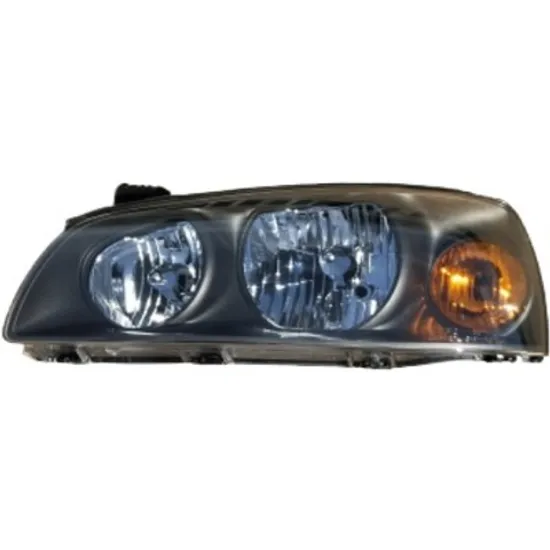 Far stanga HYUNDAI ELANTRA 2000->2006 perioada 2000 2001 2002 2003 2004 2005 2006 , fara motor, fumuriu, semnal galben, de la an de fabricatie 2004, cu reglaj electric, pana la an de fabricatie 2006, cu bec H1 cu bec H7,