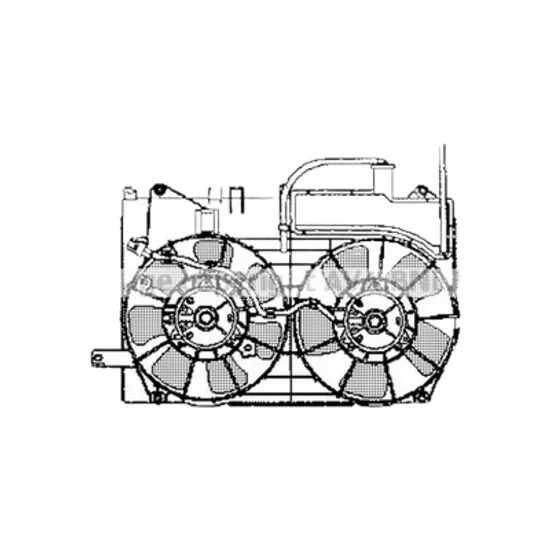 Ventilator motor TOYOTA PRIUS 2 2003->2009 pentru 1.5 Hybrid , perioada 2003 2004 2005 2006 2007 2008 2009