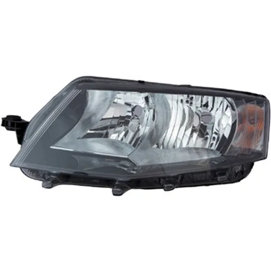 Far stanga SKODA OCTAVIA 3 2012->2019 perioada 2012 2013 2014 2015 2016 2017 pana la an de fabricatie 2017, cu motor reglaj, semnal transparent, cu reglaj electric, cu lumina de zi, cu bec H15, cu bec H7