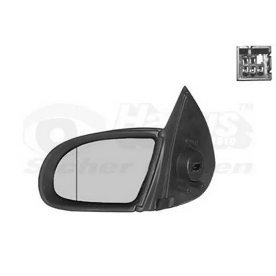Oglinda OPEL TIGRA 1994->2000 Oglinda exterioara stanga, neagra ptr vopsit, electrica/incalzire Perioada 1994 1995 1996 1997 1998 1999 2000 2001 2002 2003 2004